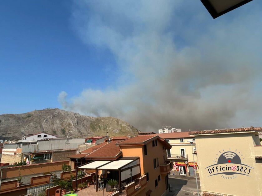 incendio Mondragone