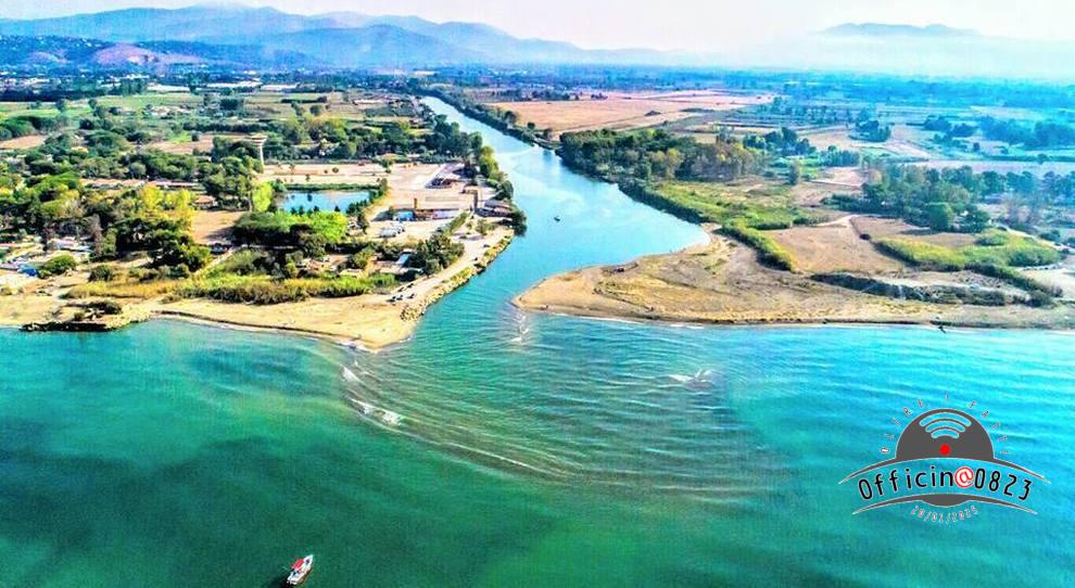 Fiume Garigliano la foce
