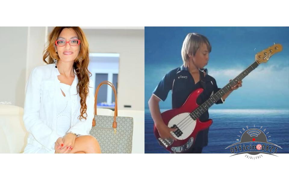 angela nicoletti e il giovane Paolo