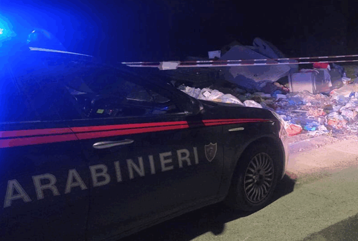 sequestro discarica mondragone
