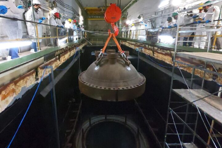 sogin centrale del garigliano apertura del vessel