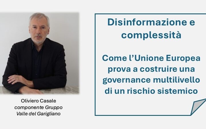 Oliviero Casale Disinformazione e complessità