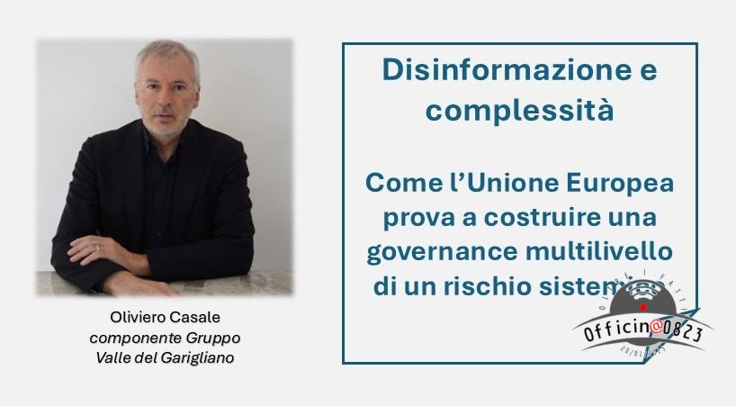 Oliviero Casale Disinformazione e complessità