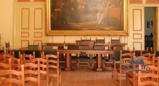 Sessa aurunca aula consiliare