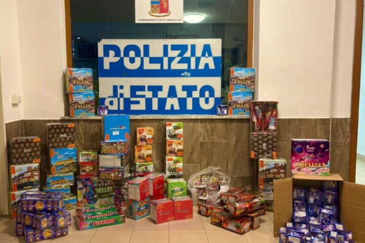 materiale sequestrato