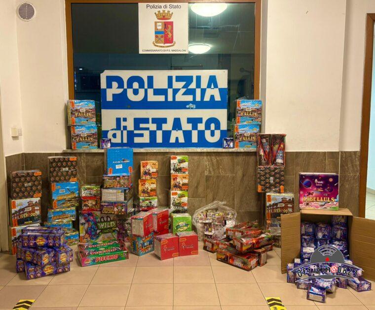 materiale sequestrato