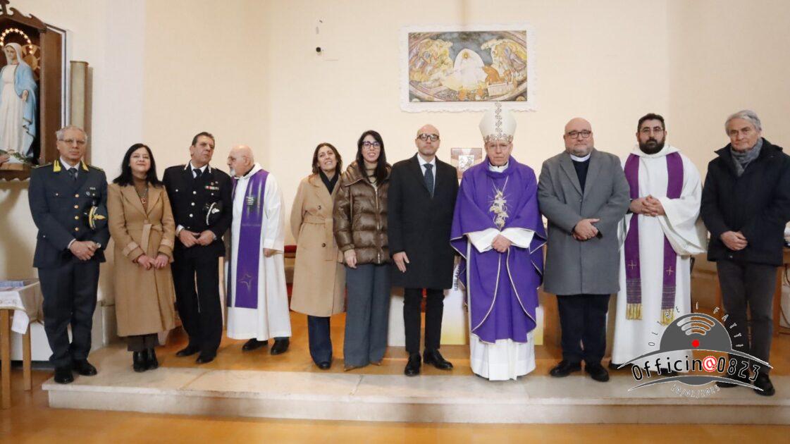 vescovo nel carcere di carinola