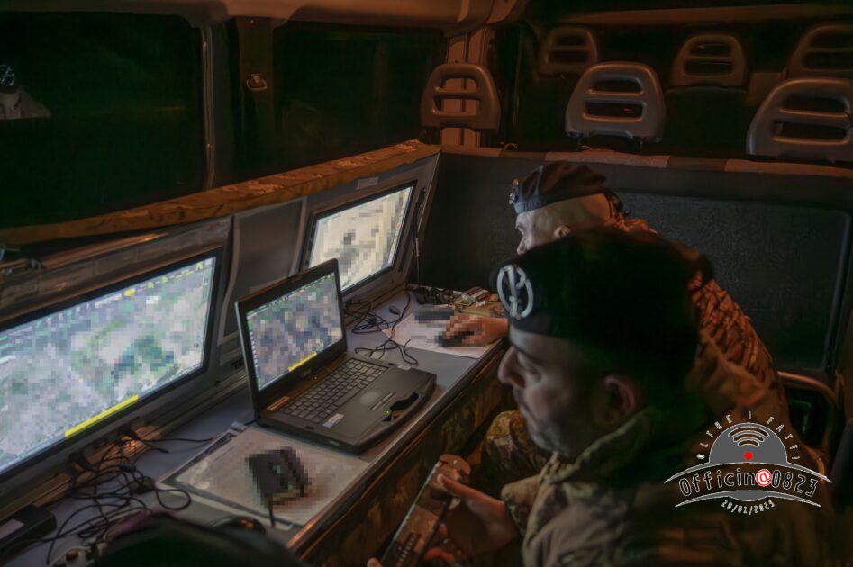 3. Militari alle prese con la tecnologia drone
