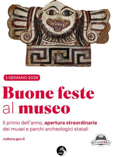 DRMCAM MUSEO ANTICA CAPUA CAPODANNO 2026