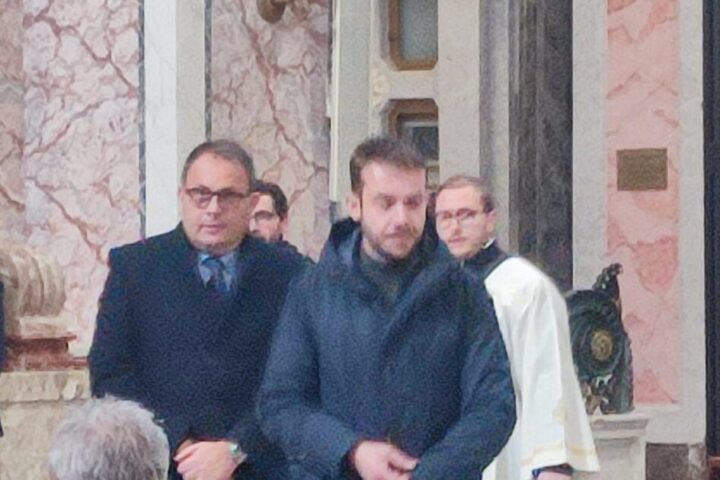 calenzo al funerale di Nogaro