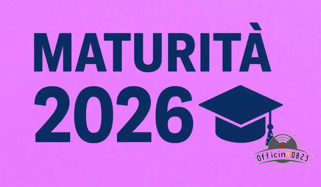 maturita 2026