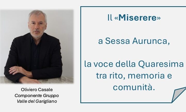 Miserere a Sessa Aurunca Oliviero Casale