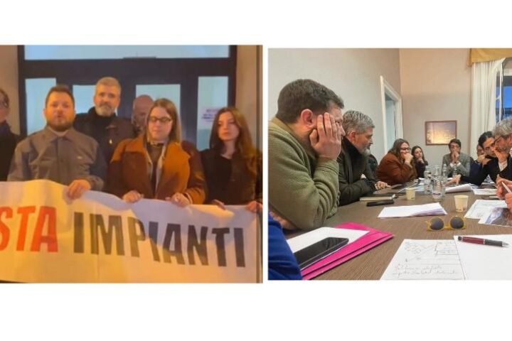 basta impianti (foto di Salvatore Minieri)