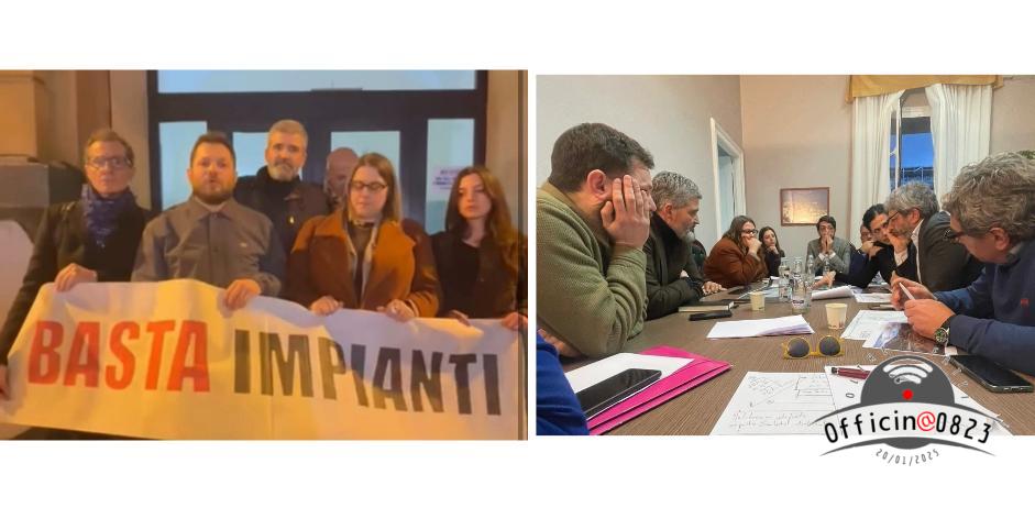 basta impianti (foto di Salvatore Minieri)