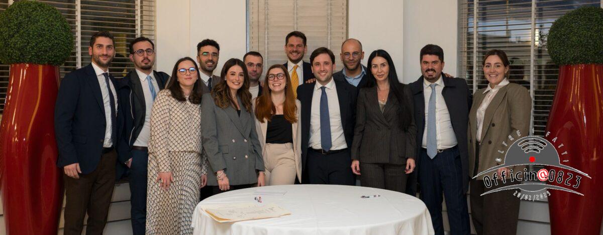 Domenico Fontana con il nuovo consiglio dell'Ugdcec di Napoli Nord