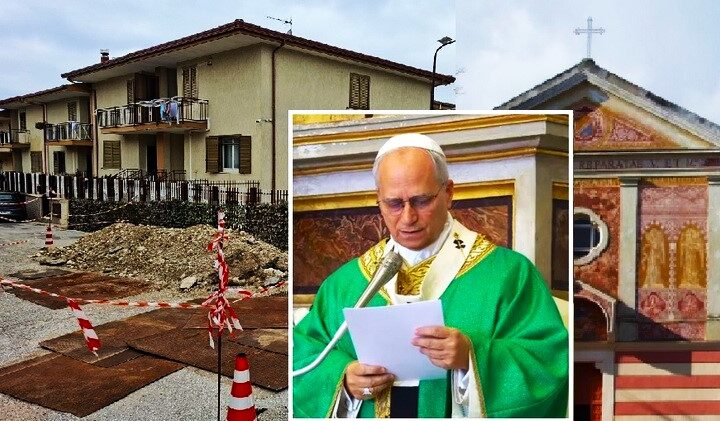 Papa Leone che legge Santa Reparata