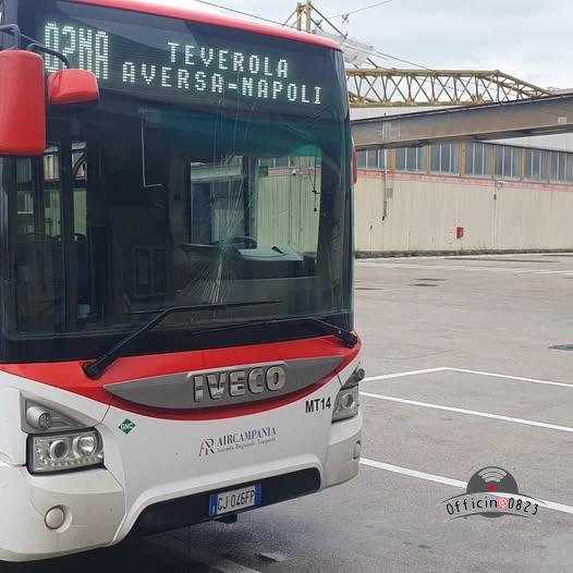 bus rotto il parabrezza