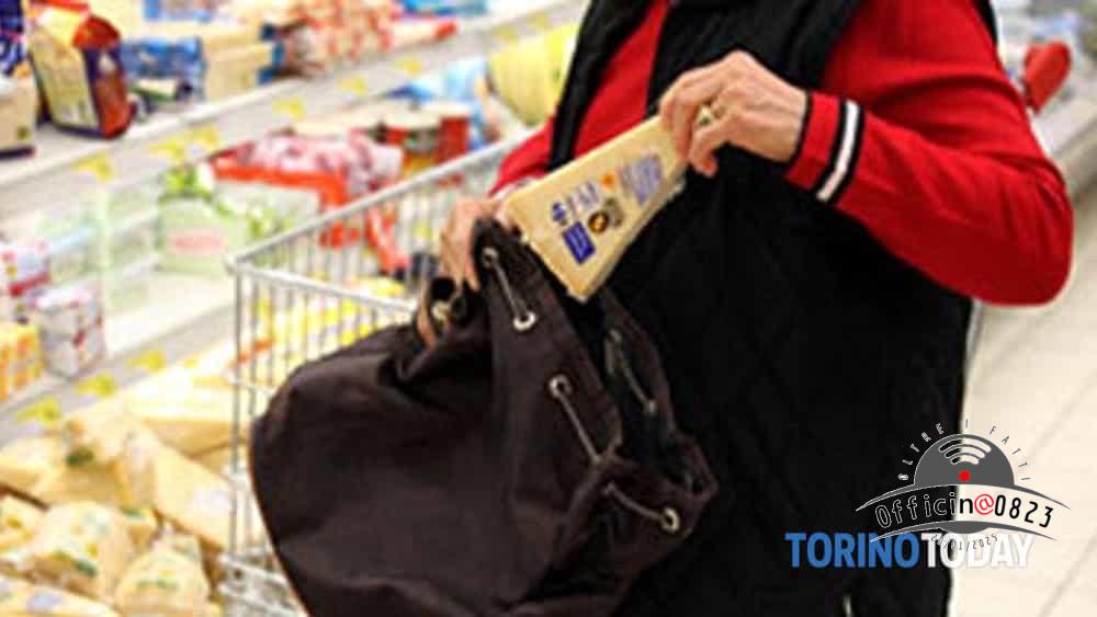 ladra ladro supermercato