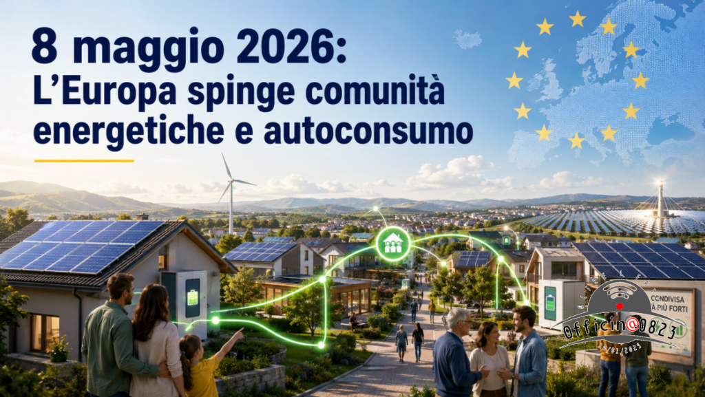 8 Maggio 2026 Comunità Energetiche