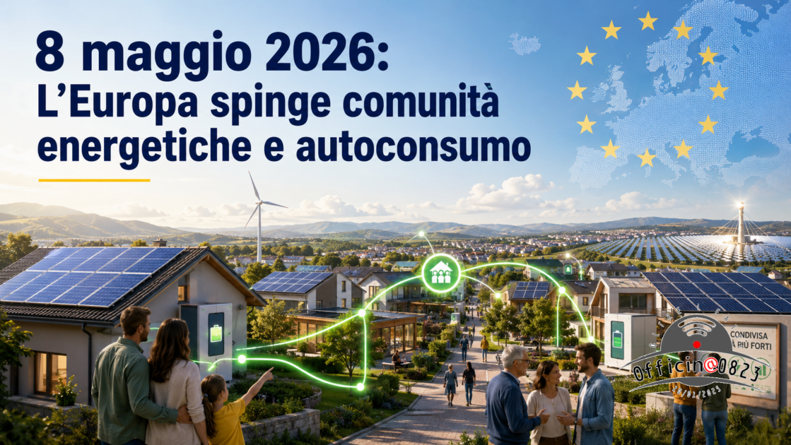 8 Maggio 2026 Comunità Energetiche