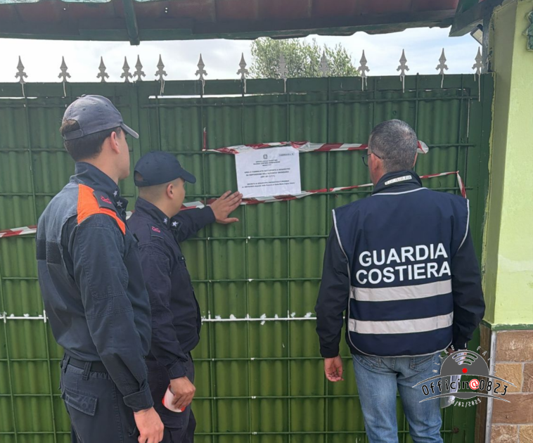 CASTEL VOLTURNO MONDRAGONE CASE ABUSIVE SEQUESTRO BAGNARA STERCOLILLI 8