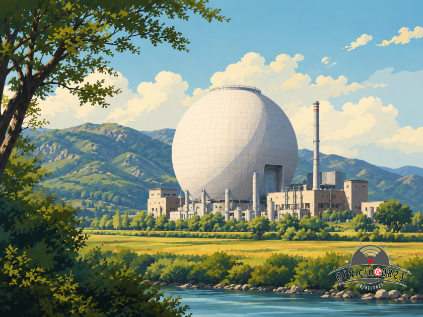 Centrale Nucleare Stilizzata