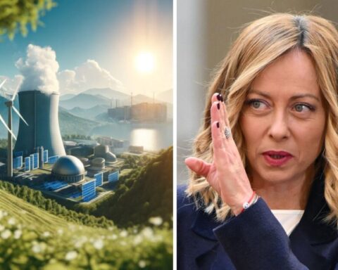 Giorgia Meloni nucleare