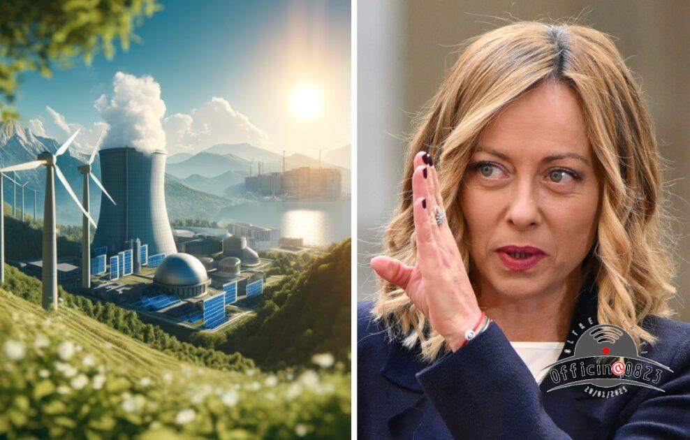 Giorgia Meloni nucleare