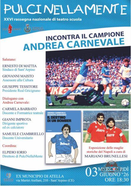 Manifesto Andrea Carnevale