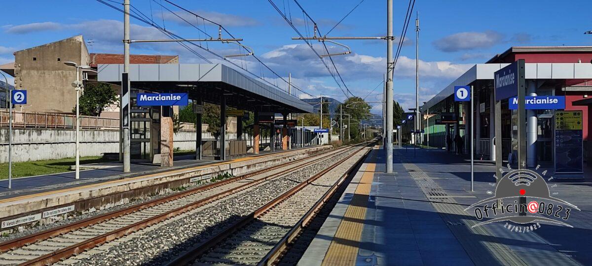 Binari della stazione di Marcianise