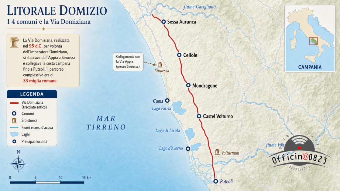 DOM Litorale Domizio e la Domiziana Oliviero Casale