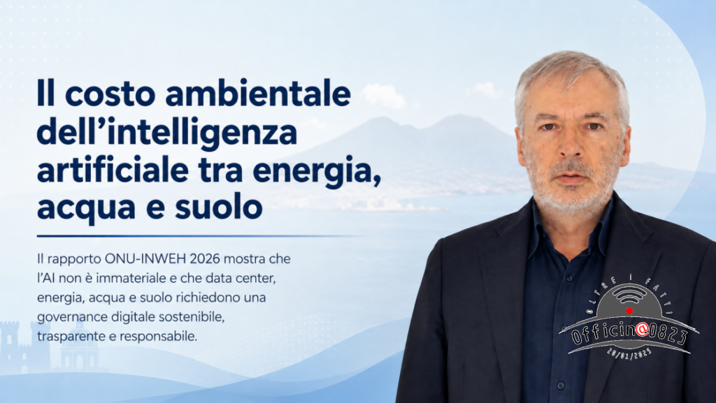 Il costo ambientale dell'intelligenza artificiale Oliviero Casale