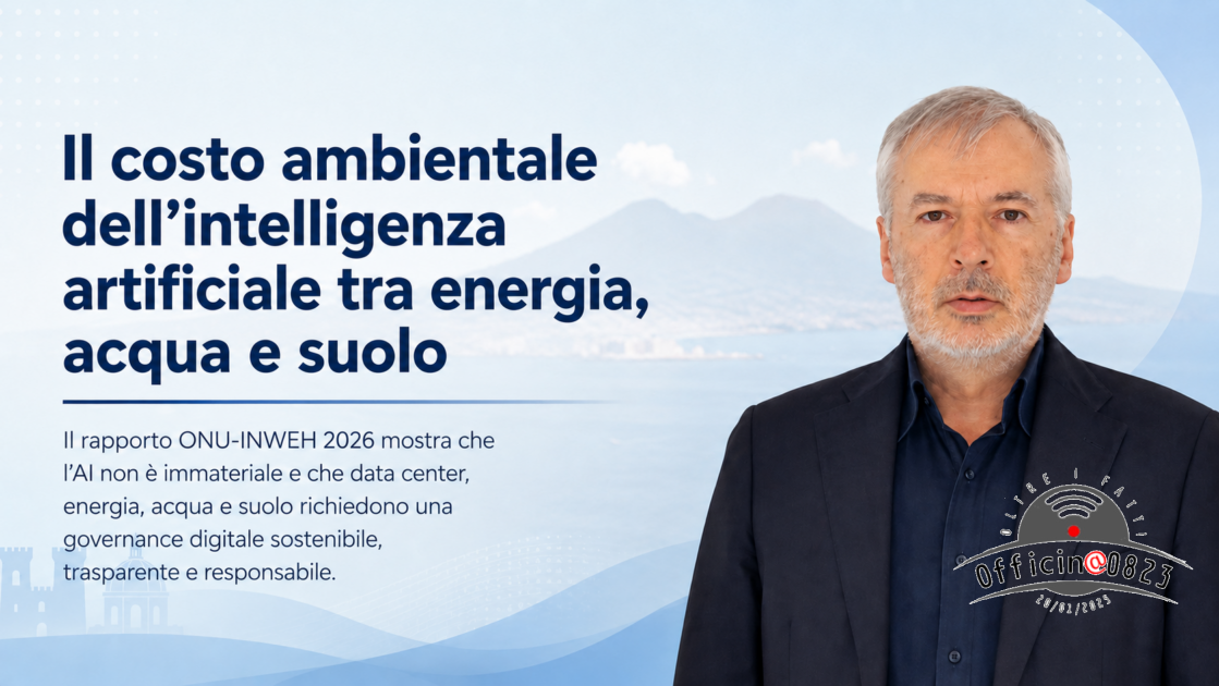 Il costo ambientale dell'intelligenza artificiale Oliviero Casale