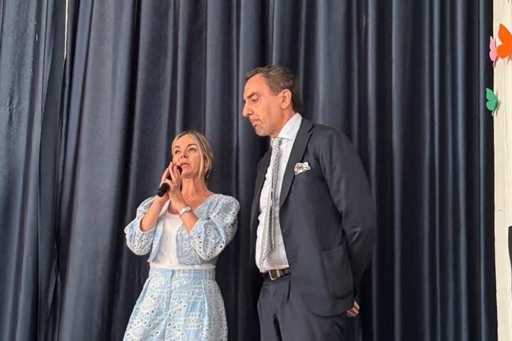 la direttrice Capoluongo e il presidente Menniti