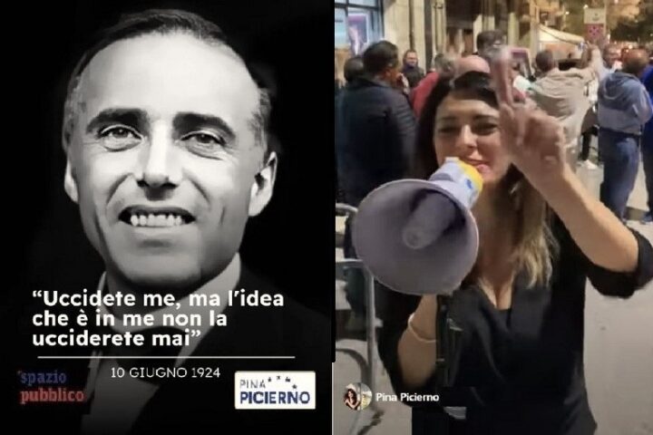 spazio pubblico e pina picierno