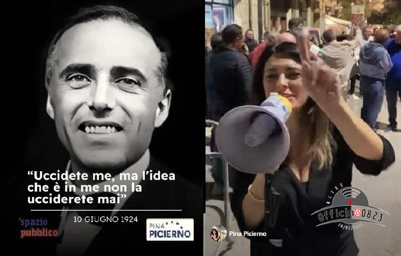 spazio pubblico e pina picierno