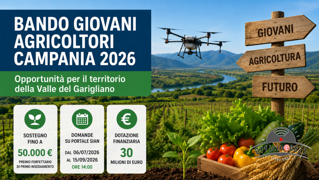Oliviero Casale Articolo Bando Agricoltura Giovani Regione Campania