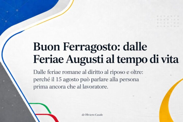 Buon Ferragosto da Oliviero Casale