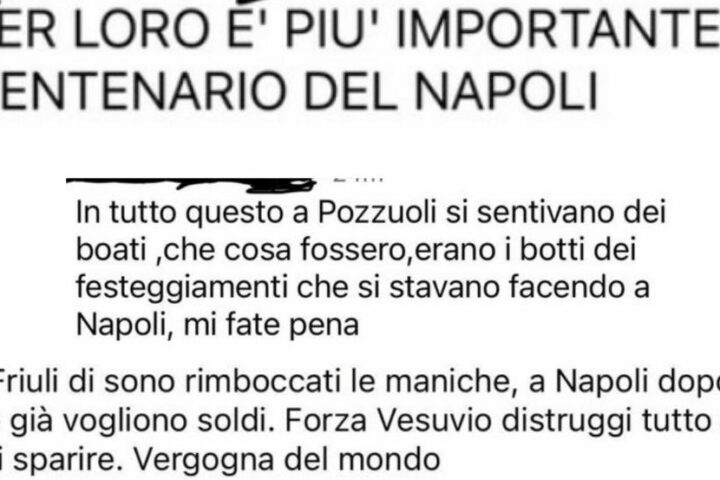 COMMENTI RAZZISTI
