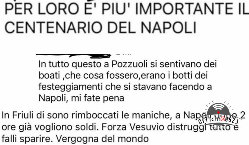 COMMENTI RAZZISTI