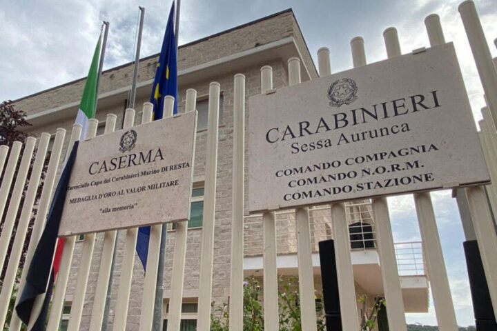 Caserma carabinieri Sessa Aurunca