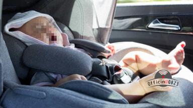 neonata in auto