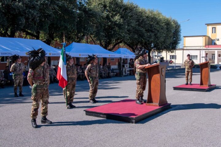 2. Discorso del comandante uscente
